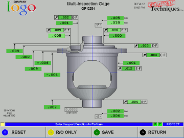 Typical Part Presentation Screen